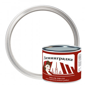 Эмаль ПФ-115, белая глянцевая